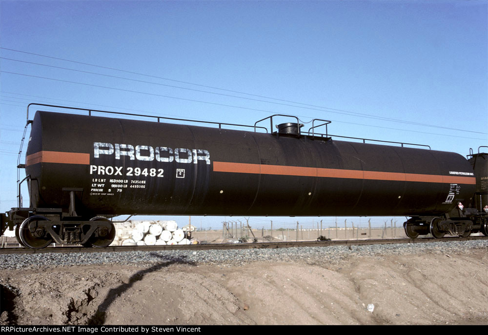 Procor LPG tank PROX #29482